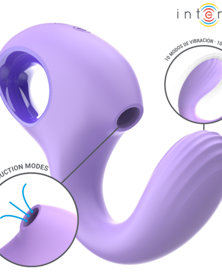 INTENSE - BAXTER VIBRATEUR  STIMULATEUR VIOLET