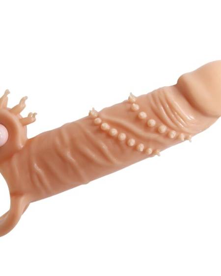 PRETTY LOVE - CONNOR MANCHON DE PÉNIS + STIMULATEUR DE CLITORIS CHAIR