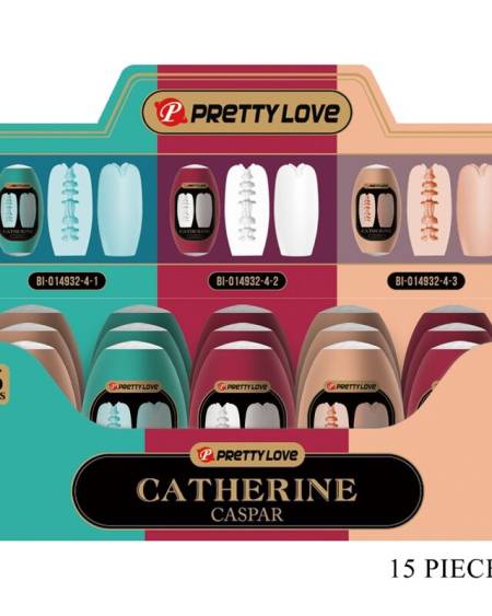 PRETTY LOVE - CASPAR PACK 15 DIFFÉRENTS MASCRUBATEURS HOMMES