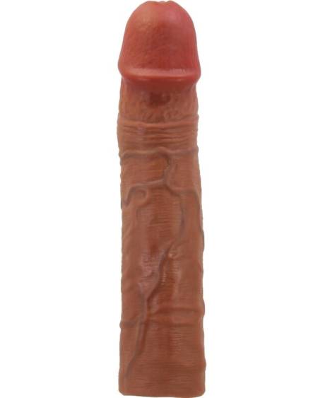 PRETTY LOVE - MANCHON DE PÉNIS CHELSEA AVEC EXTENSION DE 7,6 CM MULATTO