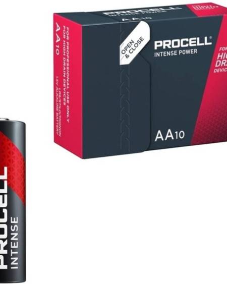 PROCELL - INTENSE POWER ALCALINE LR6 AA 1,5V BOÎTE*10