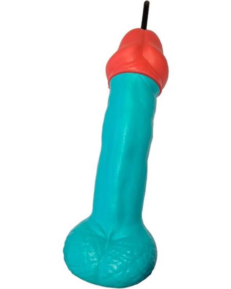 DIABLO PICANTE - COUPE PÉNIS EN PLASTIQUE BLEU