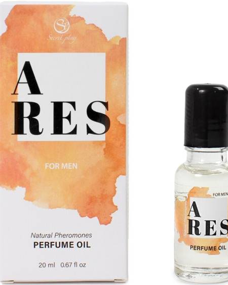 SECRETPLAY - ARES PARFUM NATUREL PHÉROMONES EN HUILE POUR HOMME 20 ML