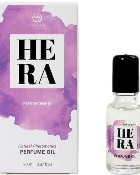 SECRETPLAY - HERA PARFUM NATUREL PHÉROMONES EN HUILE POUR FEMME 20 ML