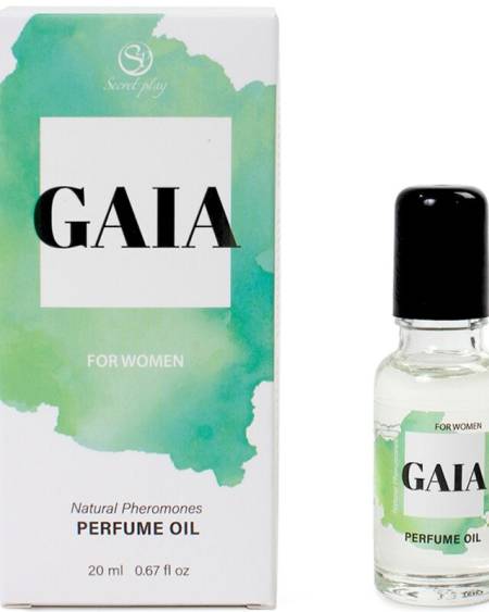 SECRETPLAY - GAIA PARFUM NATUREL PHÉROMONES EN HUILE POUR FEMME 20 ML