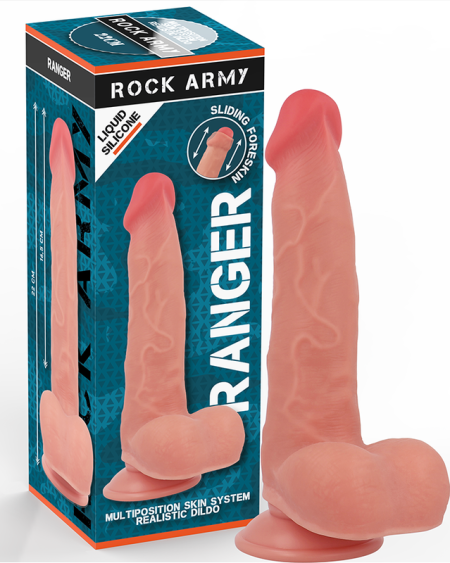 ROCKARMY - RANGER EN SILICONE LIQUIDE 22 CM -O- 3,6 CM