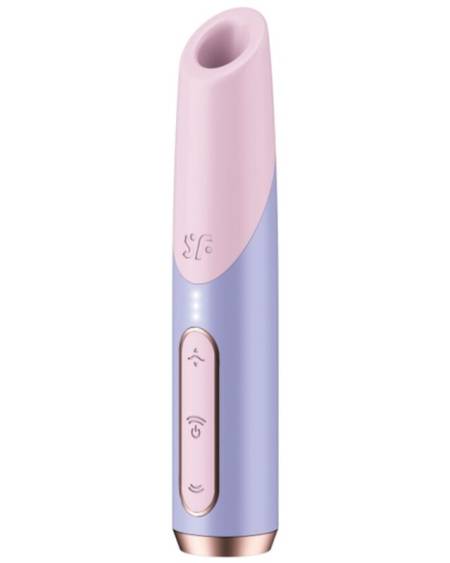 SATISFYER - BOLD KISS WAVE STIMULATEUR DE CLITORIS ROSE / VIOLET
