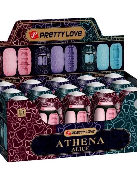 PRETTY LOVE - ATHENA ALICE PACK 15 MASTURBATEURS MASCULINS DIVERS