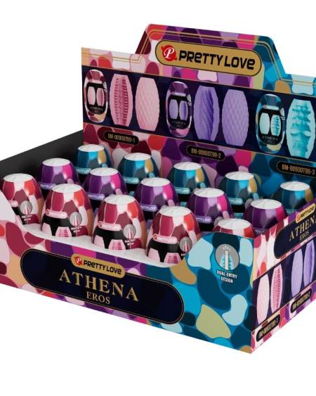 PRETTY LOVE - ATHENA EROS PACK 15 MASTURBATEURS MASCULINS DIVERS