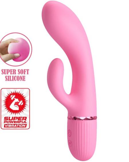 PRETTY LOVE - VIBRATEUR MARSKI RABBIT  POINT G ROSE