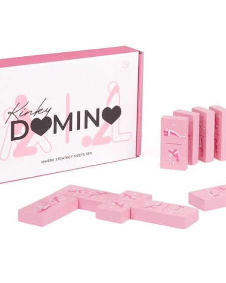SECRETPLAY - JEU DE DOMINOS EN BOIS KINKY