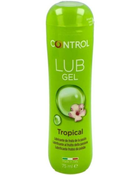 CONTROL - GEL LUBRIFIANT TROPICAL LUB 75 ML
