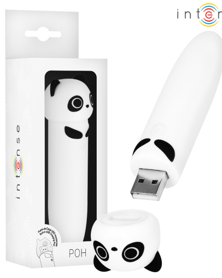 INTENSE - POH PANDA BULLET VIBRANT RECHARGEABLE USB 10 X 2,2 CM