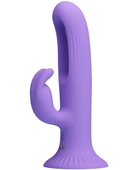 PRETTY LOVE - VIBRATEUR LAPIN KILLMOULIS 12 MODES DE VIBRATION VIOLET