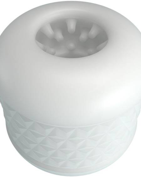 PRETTY LOVE - MASTURBATEUR HOMME CRYSTLE BLANC