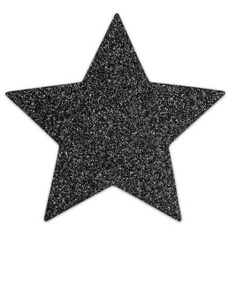 BIJOUX - INDISCRETS CAPUCHONS DE TAMELON NOIR STAR FLASH