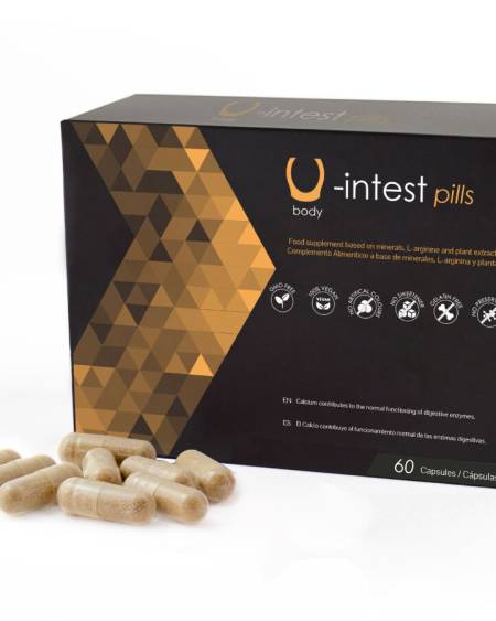 500 COSMETICS - CAPSULES U-INTEST POUR PRÉVENIR LES HÉMORROÏDES - 60 CAPSULES