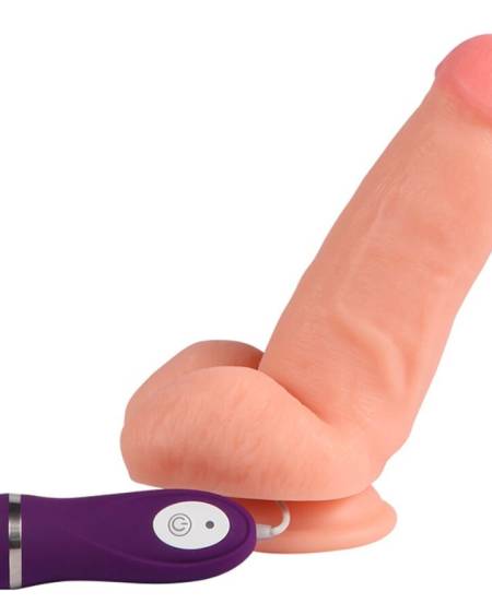 SHEQU - DILDO VIBRATEUR RED EAGLE AVEC TÉLÉCOMMANDE 17 CM
