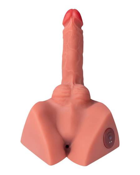 XISE - MICHAEL GODE RÉALISTE ET MASTURBATEUR ANUS AVEC POUSSÉE 15 CM