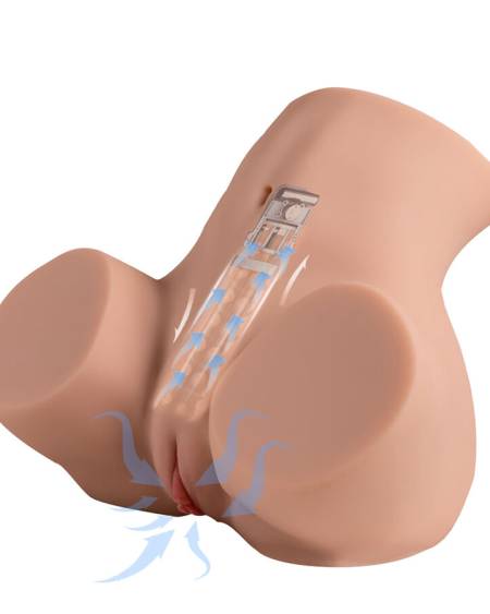 XISE - DANAE - Masturbateur vaginal réaliste avec vibrations multi-positions