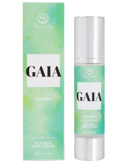 SECRETPLAY - GAIA LOTION POUR LA PEAU À LA SOIE POUR FEMMES 50 ML