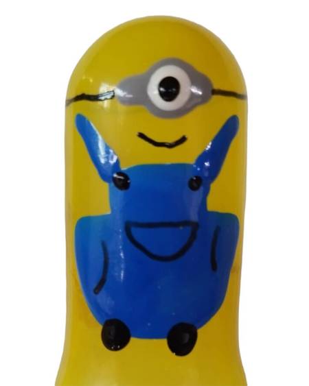 CONDOMERIE - PRÉSERVATIFS FANTAISIE PEINTS À LA MAIN CYCLOPE