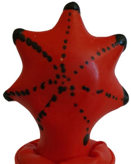 CONDOMERIE - PRÉSERVATIFS FANTAISIE PEINTS À LA MAIN ÉTOILES DE MER