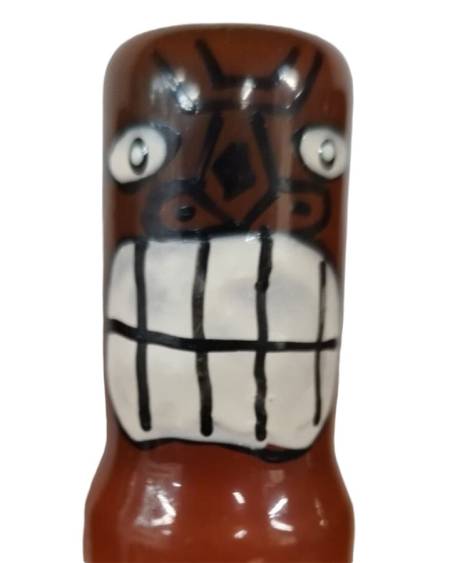 CONDOMERIE - PRÉSERVATIFS FANTAISIE PEINTS À LA MAIN TIKI TOTEM-FRIKI-02