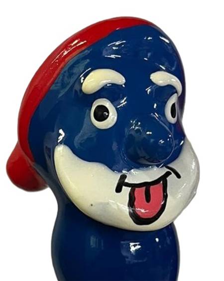 CONDOMERIE - PRÉSERVATIFS FANTAISIE PEINTS À LA MAIN BLUE GRANDPA