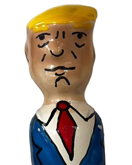 CONDOMERIE - PRÉSERVATIFS FANTAISIES PEINTS À LA MAIN GRUMPY TRUMP