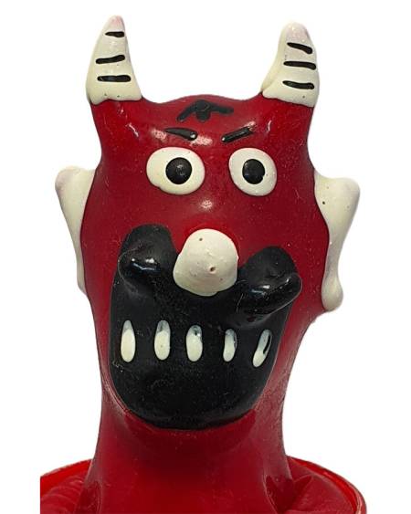 CONDOMERIE - PRÉSERVATIFS FANTAISIE PEINTS À LA MAIN MODÈLE BOUCHE DU DIABLE 2