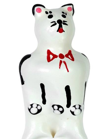 CONDOMERIE - PRÉSERVATIFS FANTAISIE PEINTS À LA MAIN MODÈLE CHAT XL