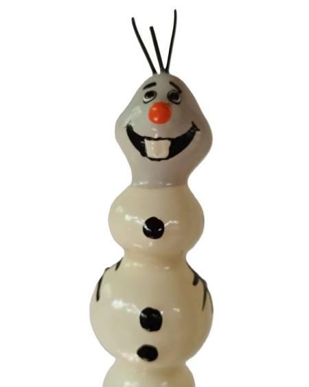 CONDOMERIE - PRÉSERVATIFS FANTAISIE PEINTS À LA MAIN JOLI BONHOMME DE NEIGE XL