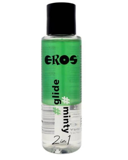 EROS - LUBRIFIANT "2 EN 1" GLIDE MENTHE À BASE DE SILICONE 100 ML