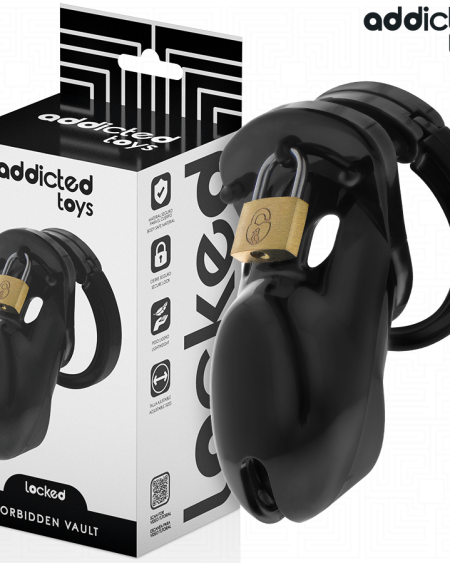 ADDICTED TOYS LOCKED - CAGE À PÉNIS INTERDITE 10 CM