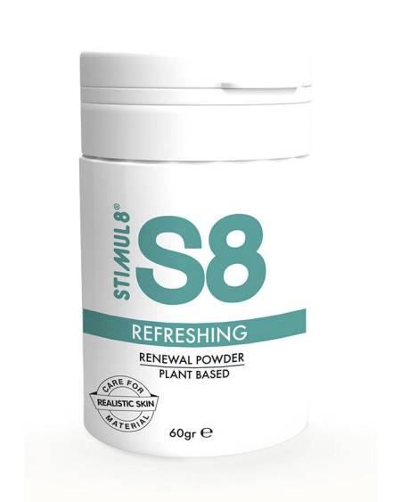 STIMUL8 - S8 POUDRE RAFRAÎCHISSANTE NATURELLE RENOUVELANTE 60 GR