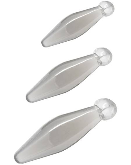 TOYJOY - JEU ANAL FINGER RIMMER 3 PIÈCES TRANSPARENT