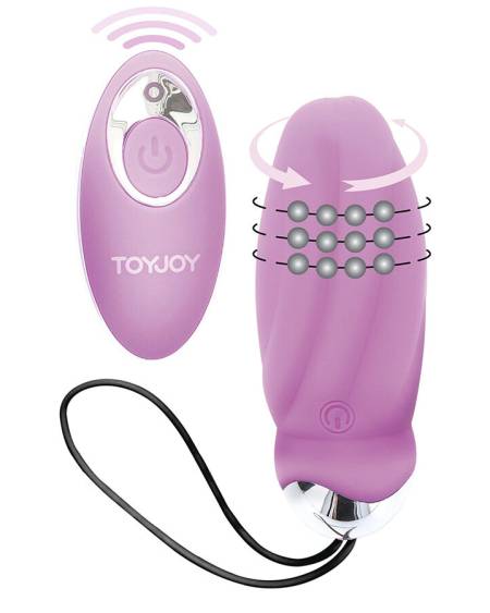 TOYJOY - HAPPINESS YOU CRACK ME UP VIBRATEUR ROSE TÉLÉCOMMANDE