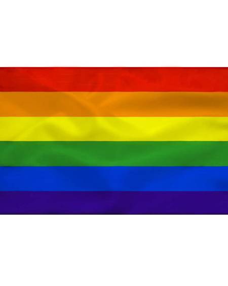FIERTÉ - DRAPEAU ARC-EN-CIEL 90 X 150 CM