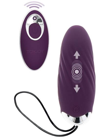 TOYJOY - HAPPINESS KNOCK KNOCK EGGSTAVAGANT VIBRATEUR TÉLÉCOMMANDE VIOLET