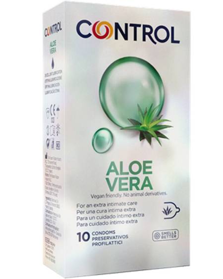 CONTROL - PRÉSERVATIFS À L'ALOE VERA 10 UNITÉS