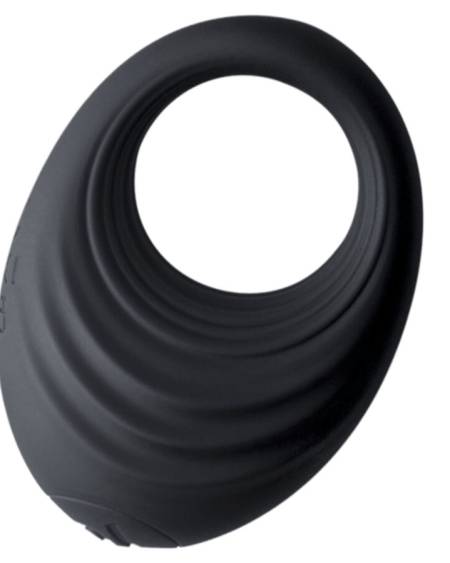 ROCKS-OFF - ANNEAU PÉNIS VIBRANT SPIRE BLACK