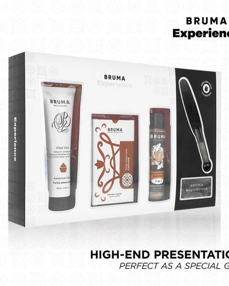 BRUMA XPERIENCE - KIT TENTATION DOUCE GÂTEAU AMÉRICAIN VIBRO-ORGASMIQUE