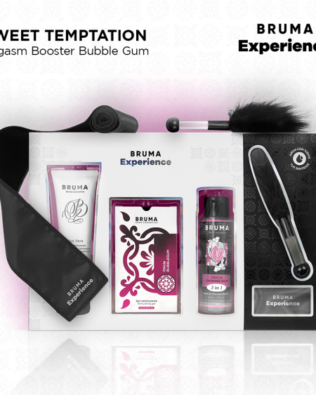 BRUMA XPERIENCE - KIT TENTATION DE GOMME SUCRÉ AVEC AMPLIFICATEUR D'ORGASME