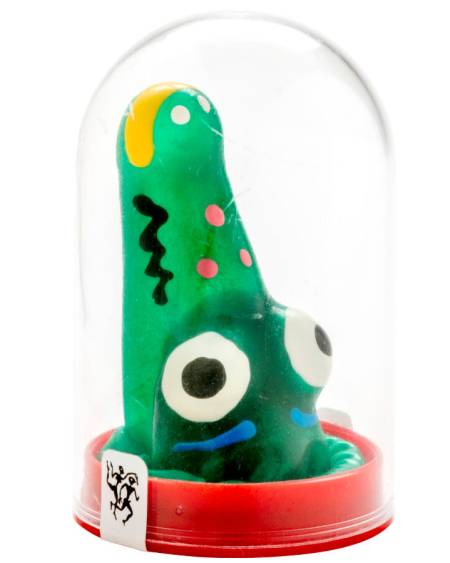 CONDOMERIE - PRÉSERVATIFS FANTAISIE PEINTS À LA MAIN MODÈLE CROCODILE 1