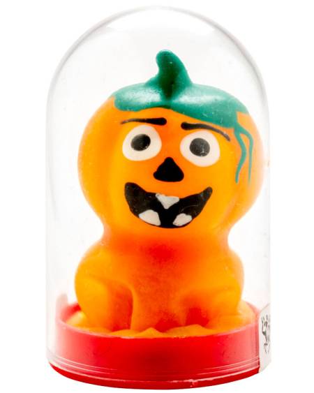 CONDOMERIE - PRÉSERVATIFS FANTAISIE PEINTS À LA MAIN CITROUILLE