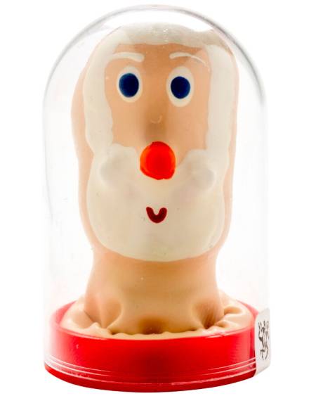CONDOMERIE - PRÉSERVATIFS FANTAISIE PEINTS À LA MAIN PÈRE NOËL