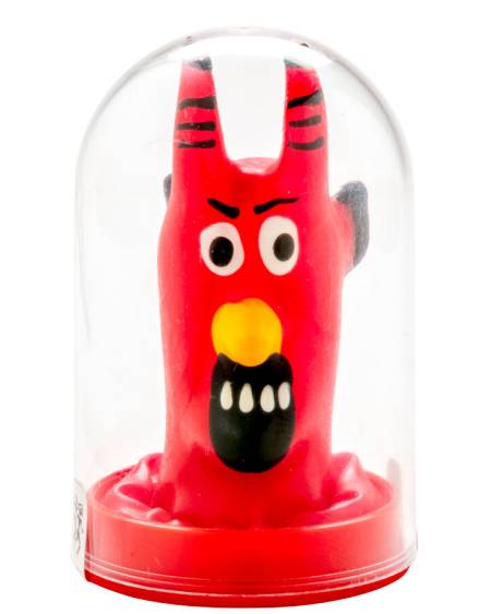 CONDOMERIE - PRÉSERVATIFS FANTAISIE PEINTS À LA MAIN RED DEVIL