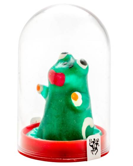 CONDOMERIE - PRÉSERVATIFS FANTAISIE PEINTS À LA MAIN MODÈLE GRENOUILLE 1