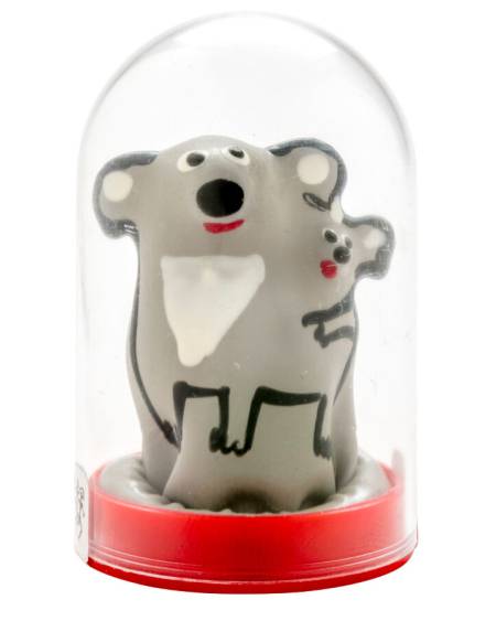 CONDOMERIE - PRÉSERVATIFS FANTAISIE PEINTS À LA MAIN KOALA + YOUNG